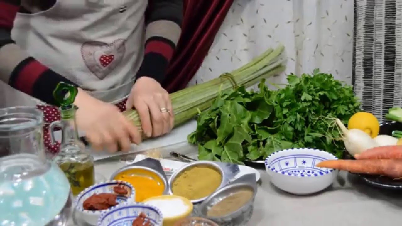 RAGOÛT AUX LÉGUMES مرقة بالخضر  وصفة تونسية