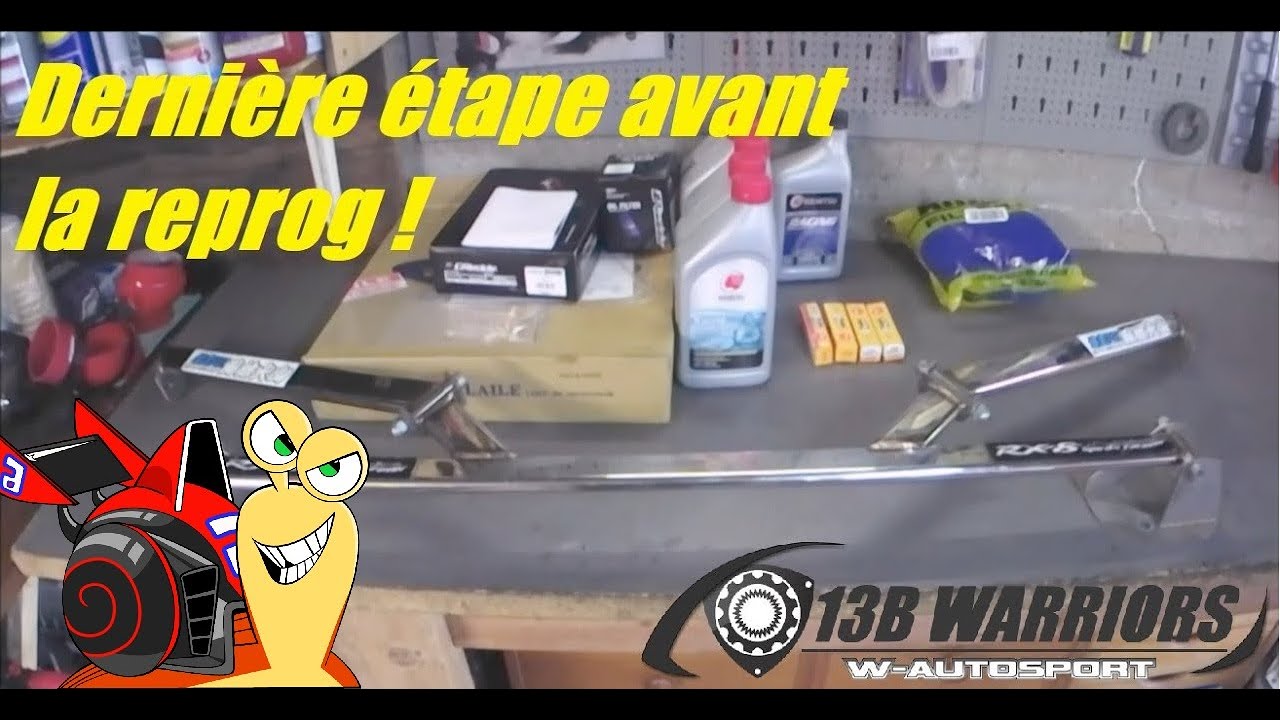 [RX8 192 GReddy TURBO KIT] EP08 : REVISION ET MONTAGE DE PIECES DIVERSES