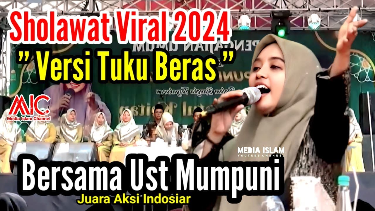SHOLAWAT VIRAL TUKU BERAS NADA IWAK BANDENG // UST MUMPUNI TERBARU