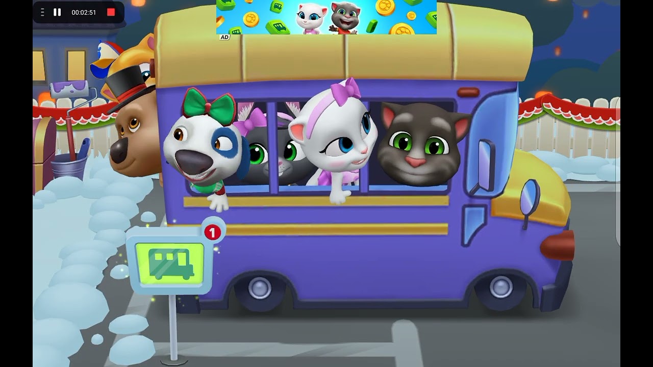 Cat family game 