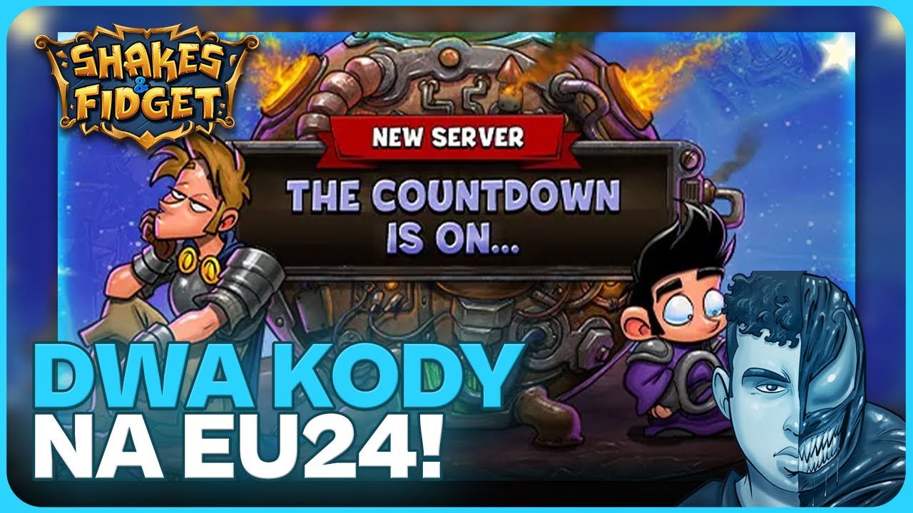 ⚔️ Dwa Kody na Nowy Serwer EU24!  🤯  | Shakes & Fidget | N3utr4L ⚔️