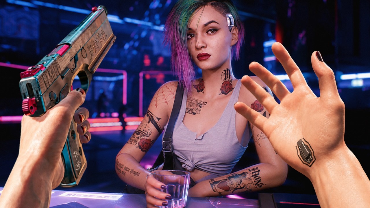 Cyberpunk 2077 наконец-то стала полноценной VR-игрой!