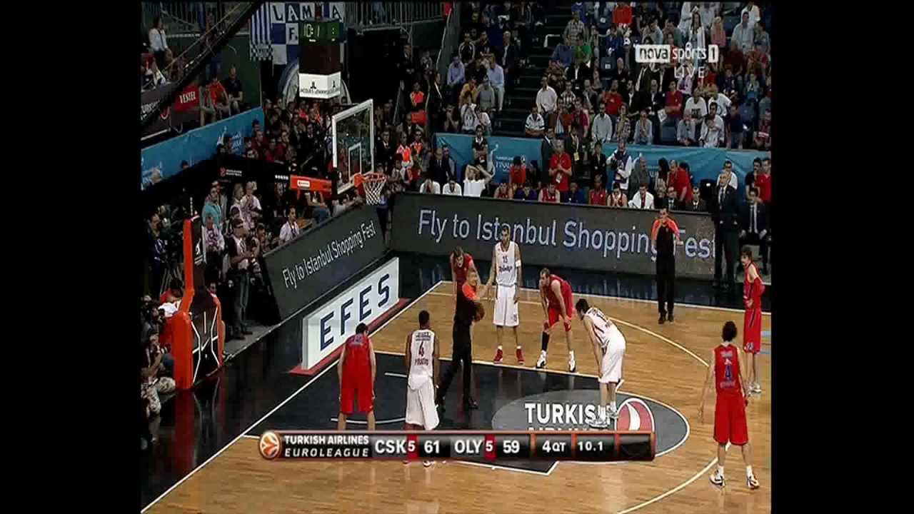 Ολυμπιακός vs ΤΣΣΚΑ 62-61