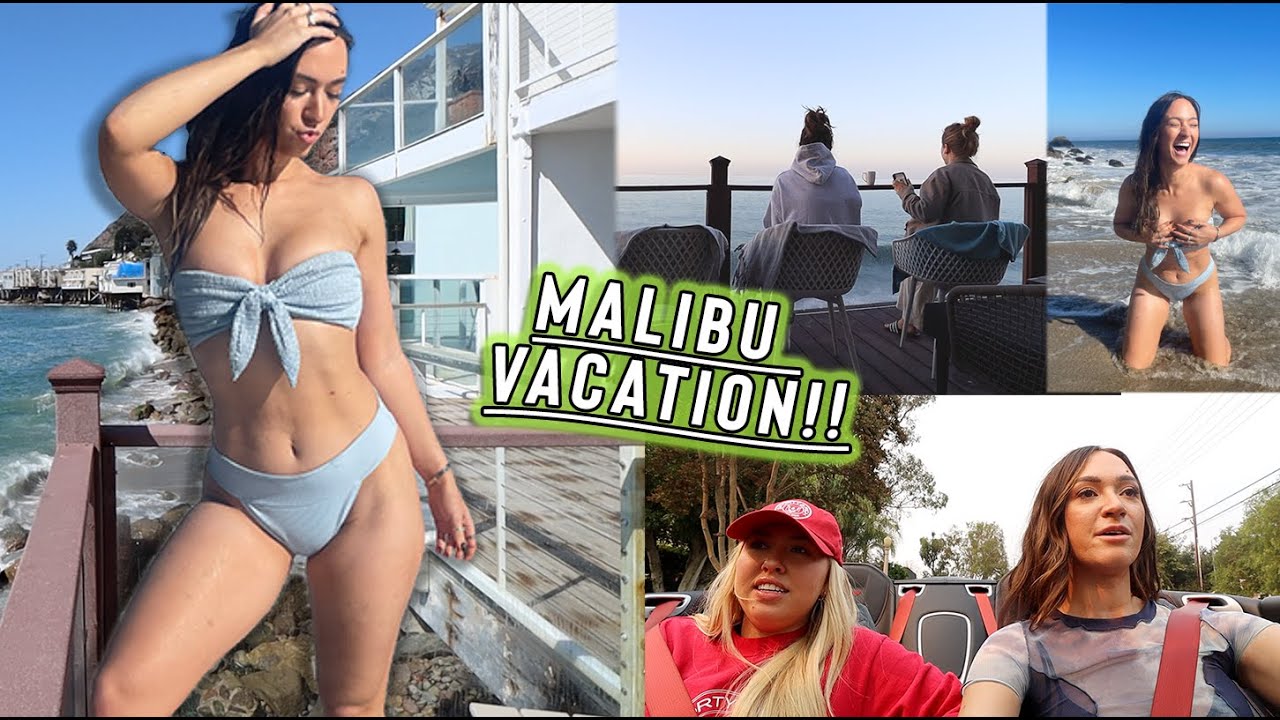 beach house in malibu + bff goes shopping for me!