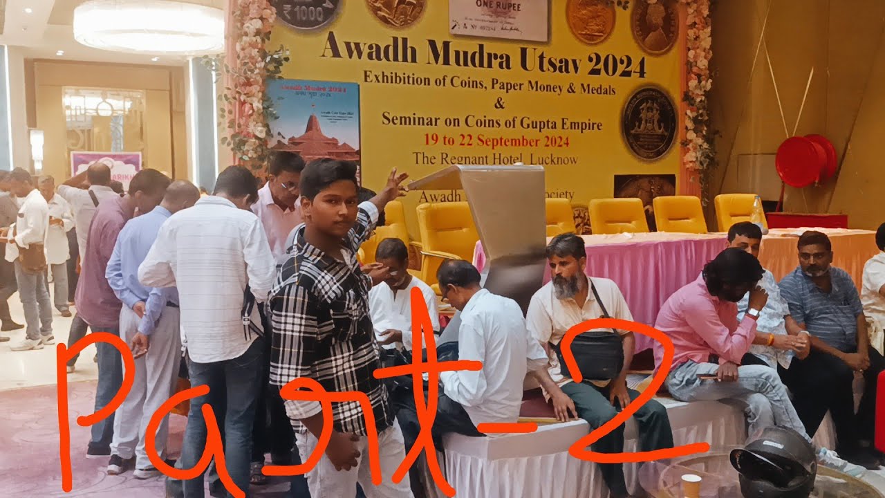 Lucknow Exibition 2024|| Awadh mudra utsav ✨ ||Gandhi ji ke sikke||🤩{angrezo ke zamane ke coins}😱 P2