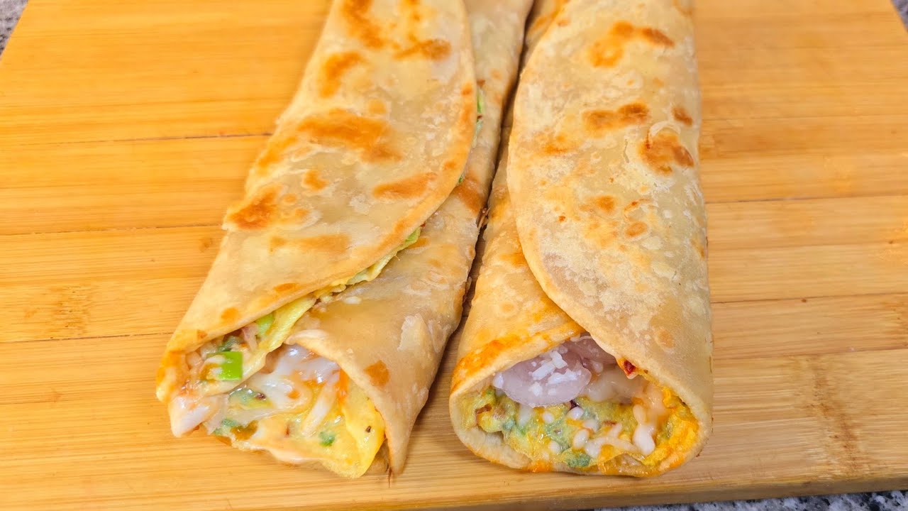 Egg roll paratha | how to make paratha Egg roll for school lunchbox