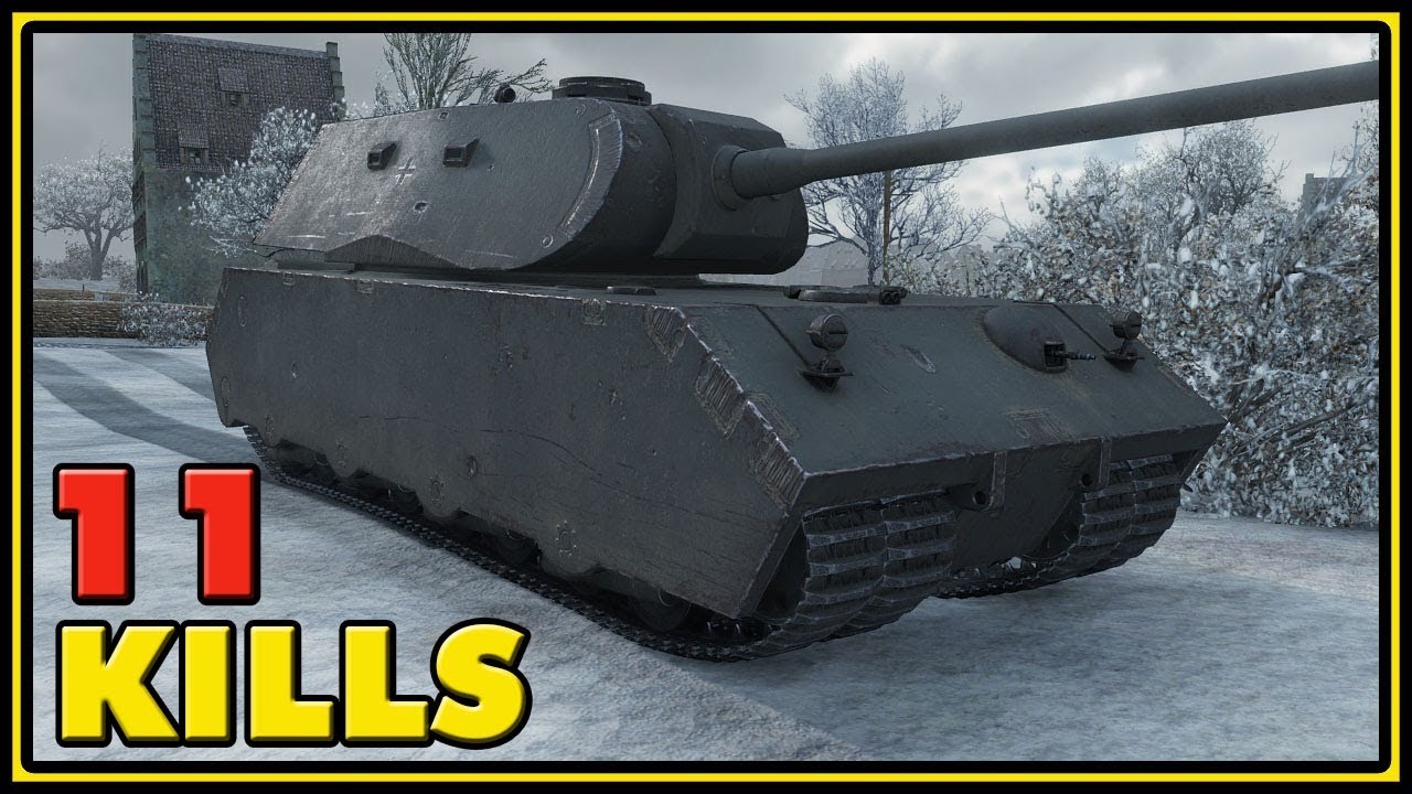 Mäuschen - 11 Kills - World of Tanks Gameplay