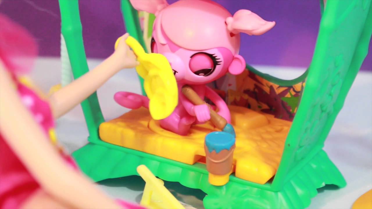 Disney Princess Pink Littlest Pet Shop LPS Toy Review