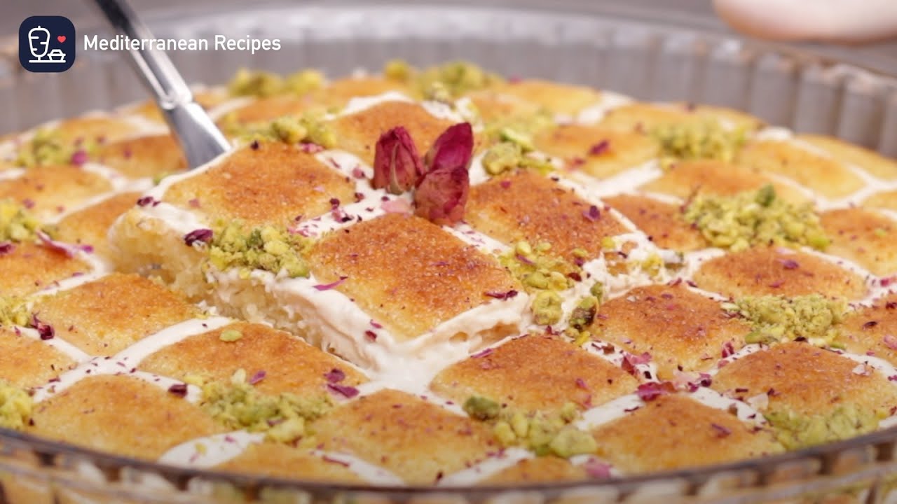Deliciously Sweet Basbousa: Easy Step-by-Step Semolina Cake Recipe