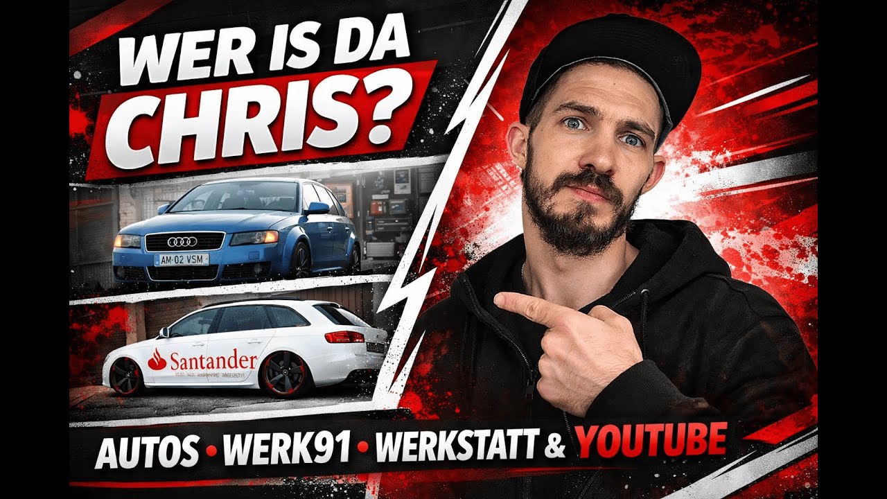 WER IST CHRIS? | Autos, Werkstatt & der Start von WERK91 🔧🚗