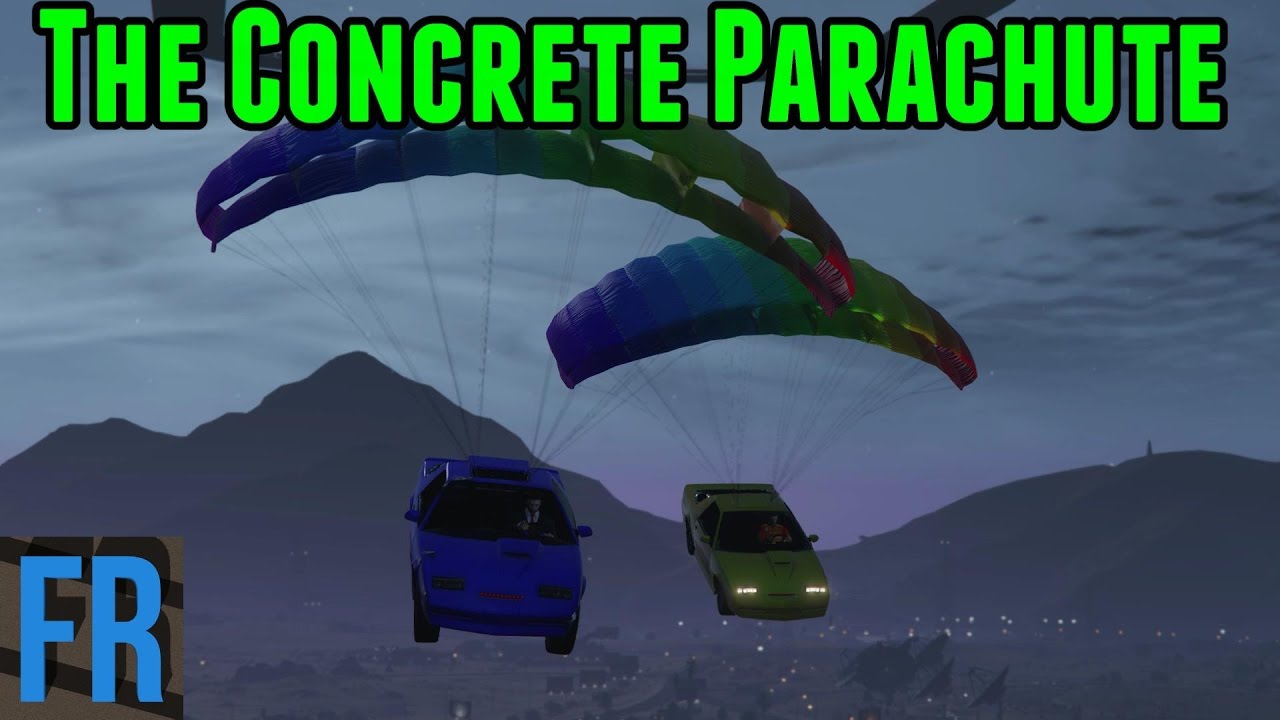Gta 5 Stunt Races - The Concrete Parachute