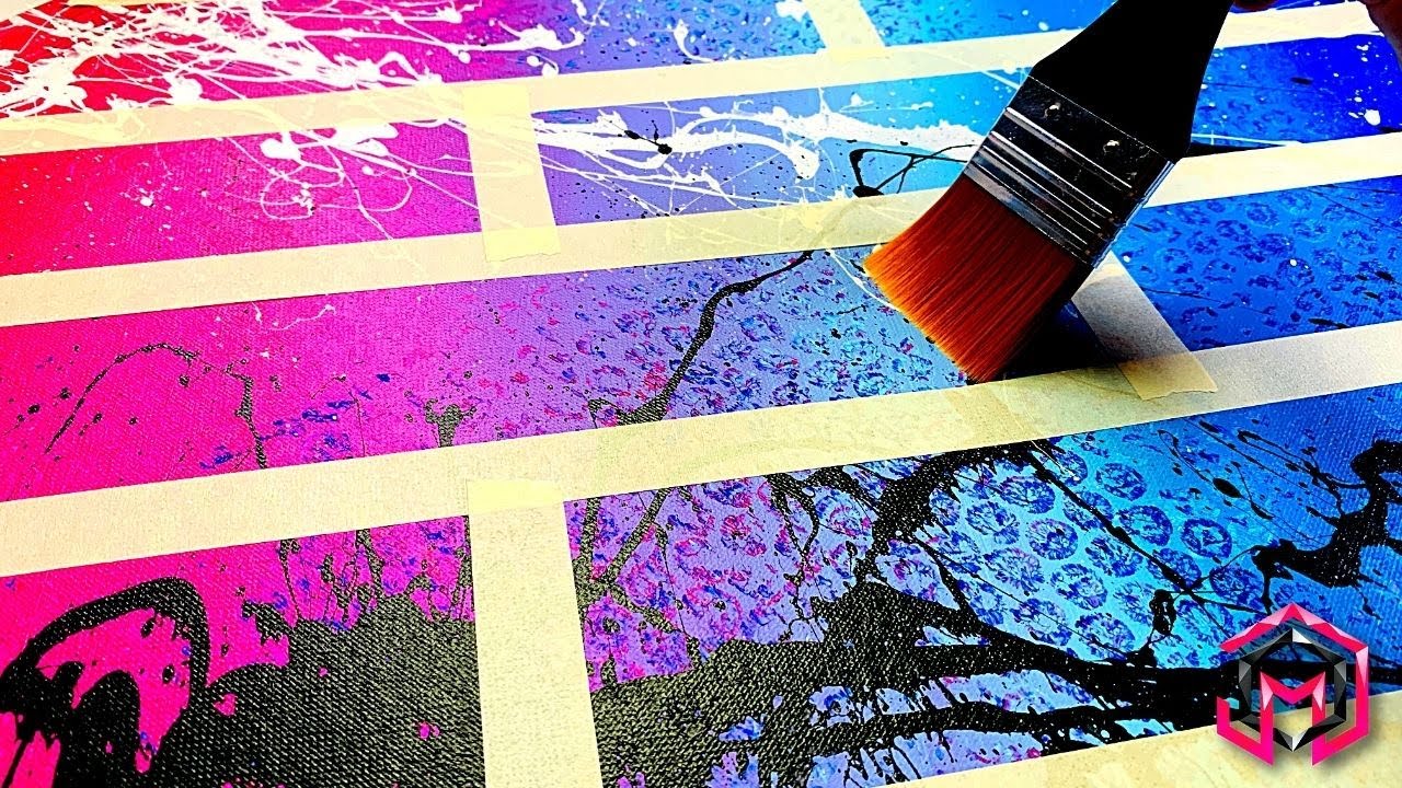 Abstract Painting on Canvas | John Beckley INSPIRED