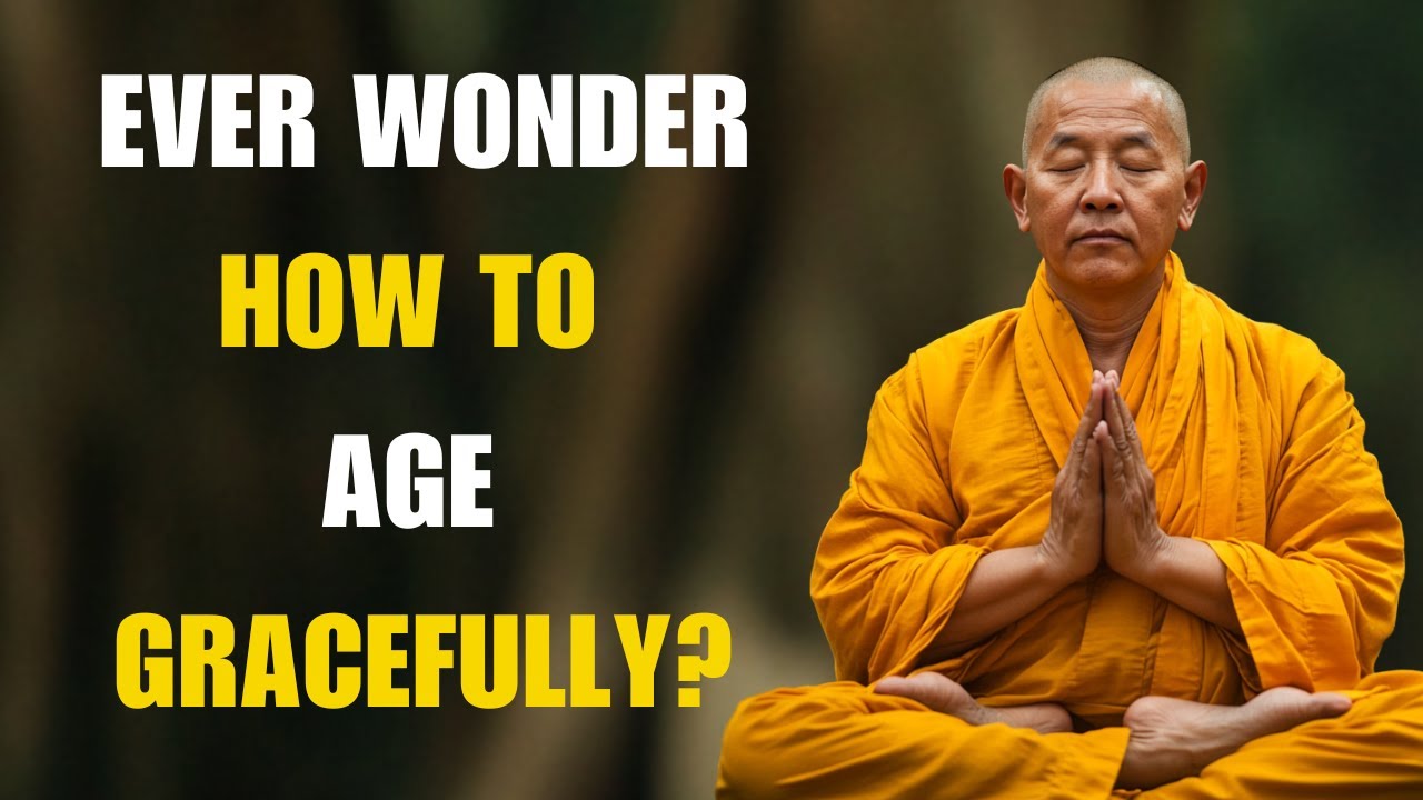 5 Buddhist Secrets to Aging with Joy & Peace! | Buddhist Wisdom