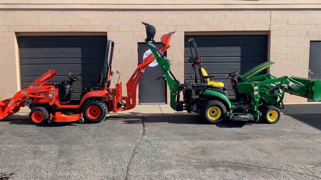 John Deere vs Kubota: BX vs 1 Series Tractors