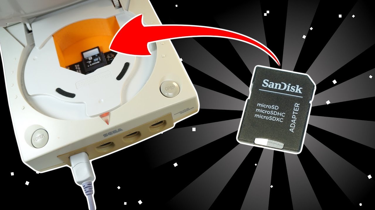 Como Instalar e Usar o GDEMU Clone - Flash Card para Dreamcast