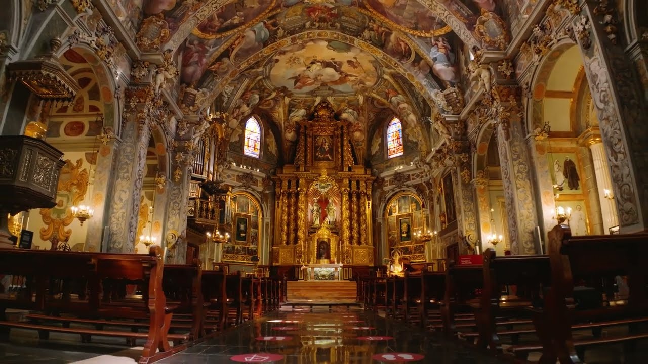 Parroquia-Museo San Nicolás Valencia grabado con DRON