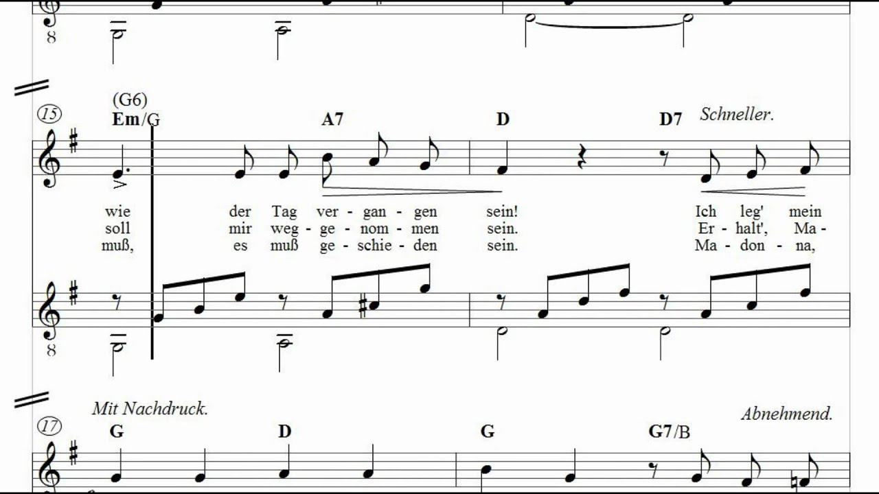 Karl May, Ave Maria (Sololied)