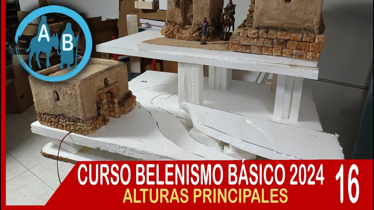 🟡 LECCI&Oacute;N 16 CURSO TALLER BELENISMO 2024 - ALTURAS Y NIVELES PRINCIPALES