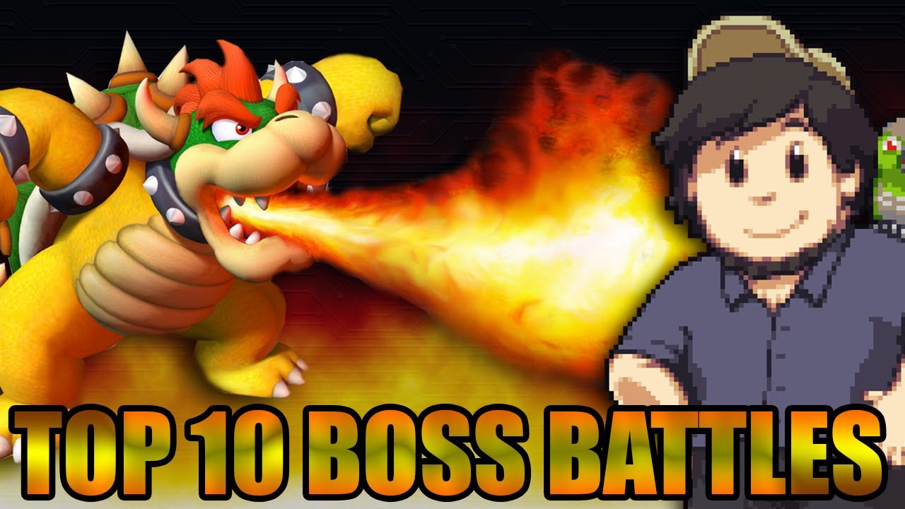 Top 10 Boss Battles - JonTron