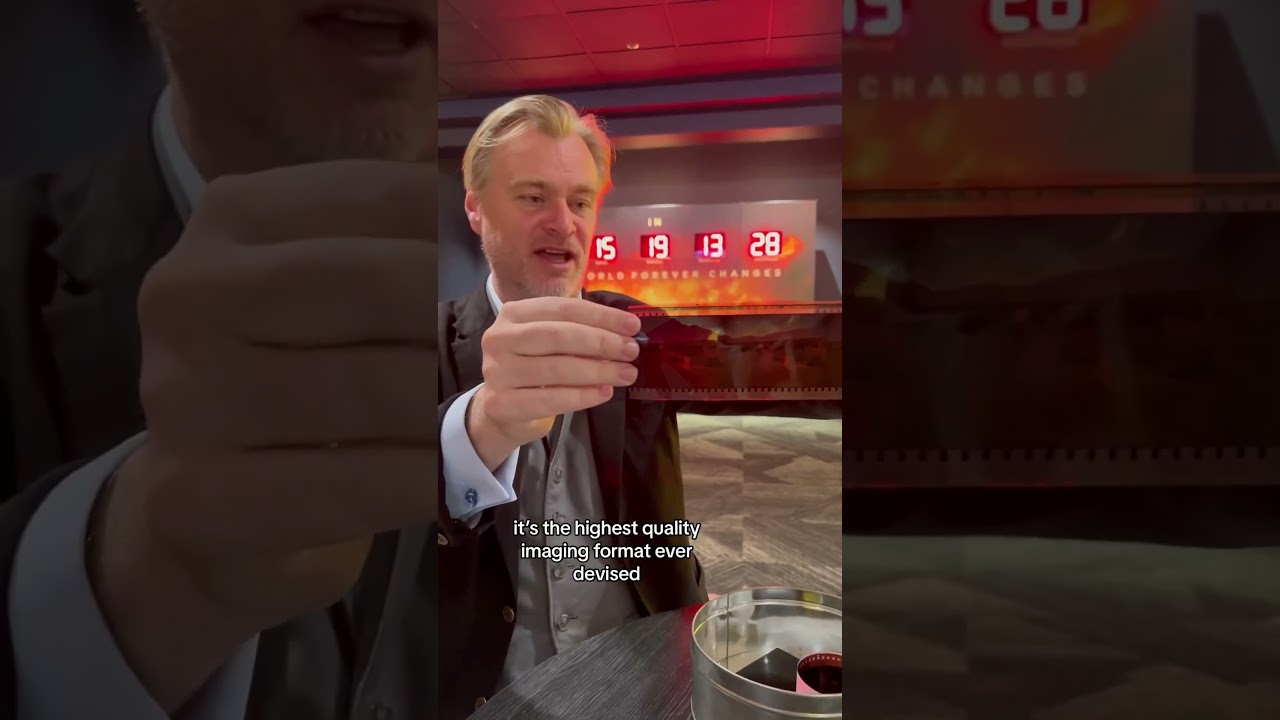 Christopher Nolan on Oppenheimer Imax Film 🎞️
