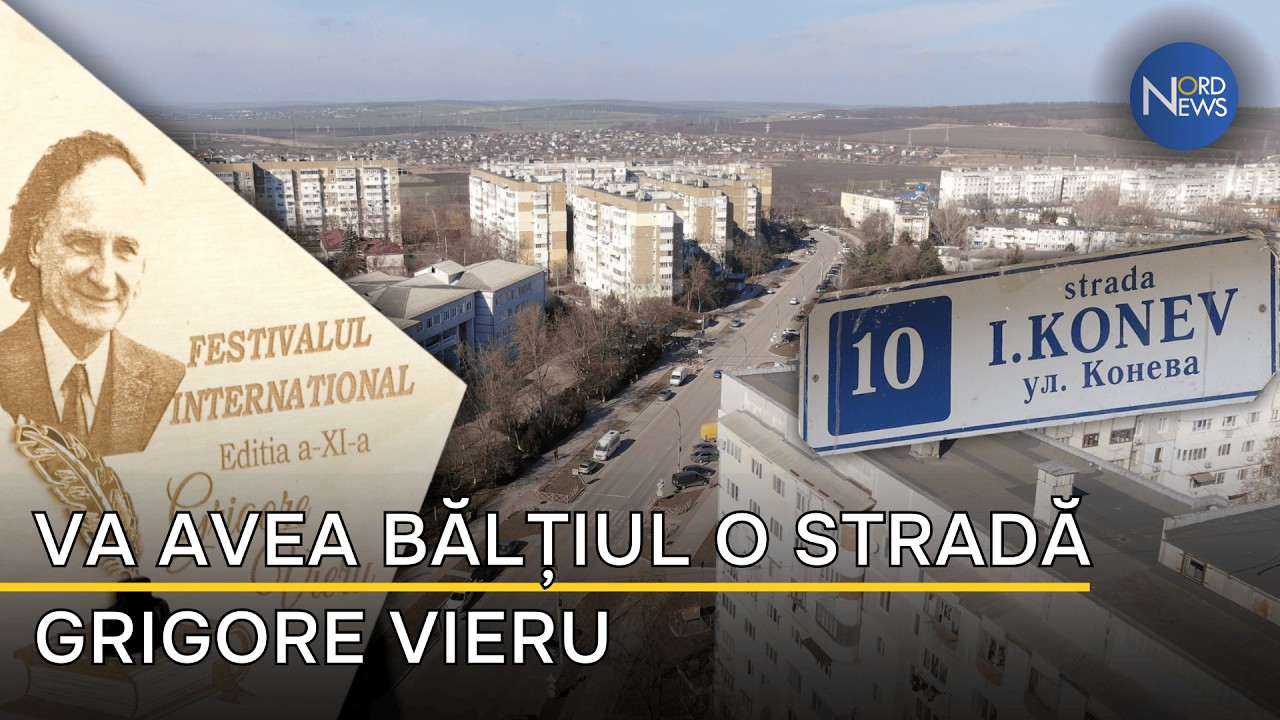Va avea Bălțiul o stradă Grigore Vieru