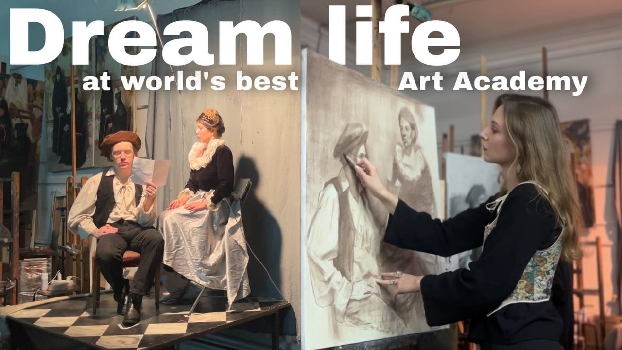 Dream life at world&rsquo;s best Art Academy VLOG