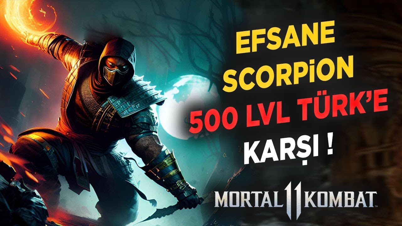 Efsane Scorpion Oyuncusu 500 LVL Oyuncuya karşı ! - EFSANELER LİGİ #1 - Mortal Kombat 11 @ayremix