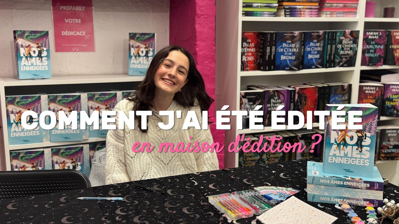 Mon roman est sorti à mes 18 ans ! Expérience + VLOG