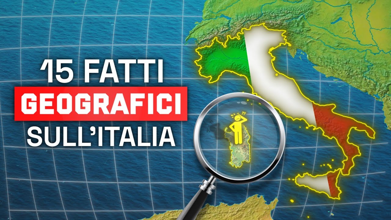 15 Fatti Geografici Incredibili Sull'Italia!