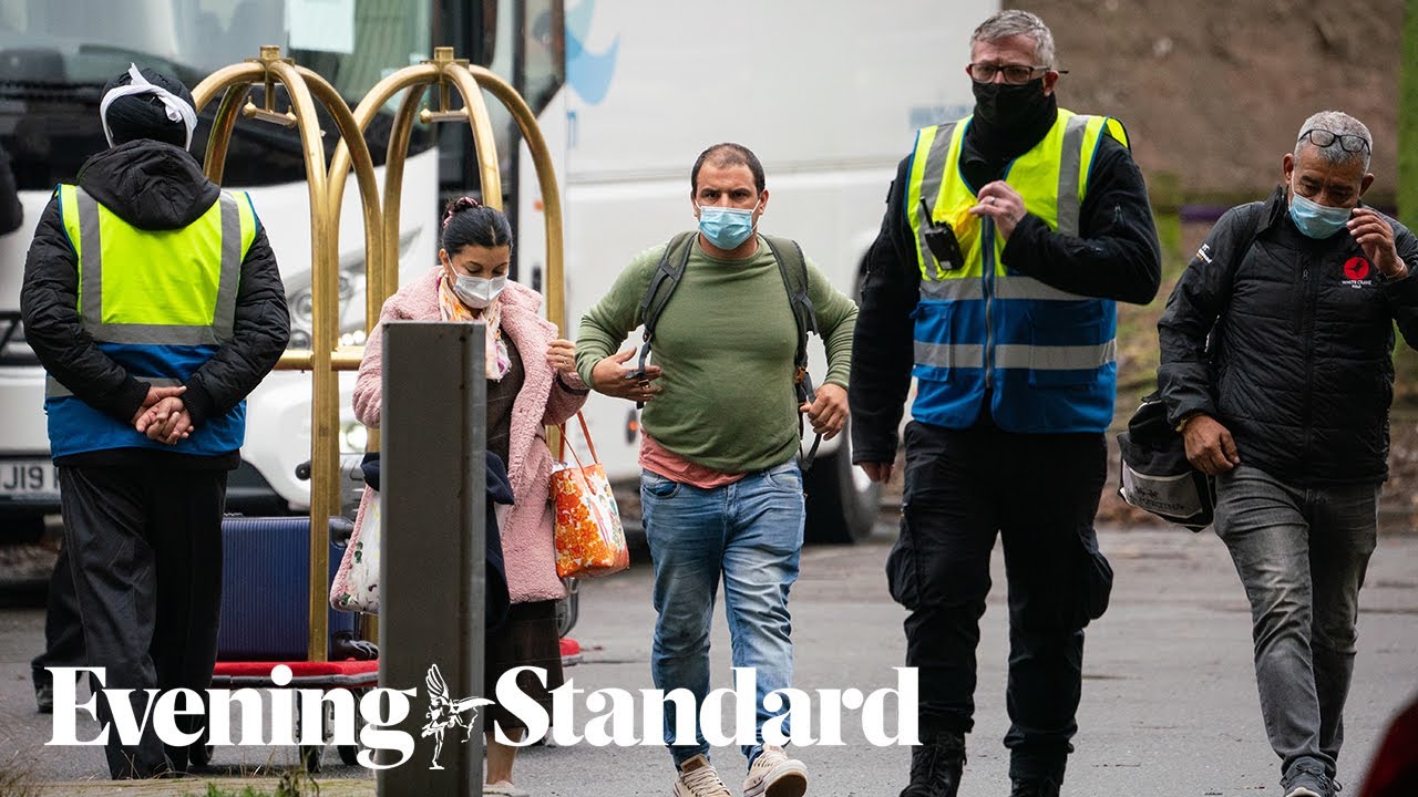 Covid hotel quarantine regime begins: guests from 'red list' countries check in for 10-day stay