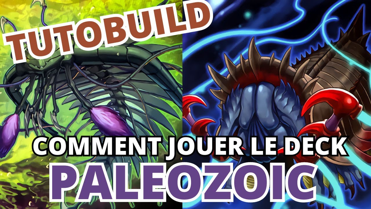 TUTOBUILD : Comment jouer le deck PALEOZOIC ? Yu-Gi-Oh TCG - Master Duel