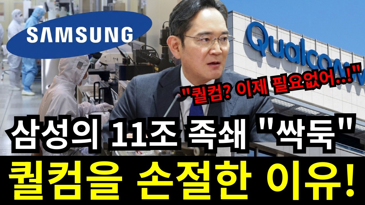 '매년 11조 조공..' | 삼성이 드디어 퀄컴을 손절하자 벌어진일! (feat.일론머스크)