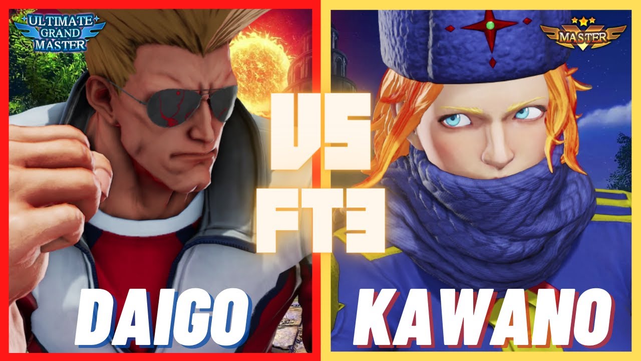 SFV 🌟 Daigo Umehara (Guile) vs Kawano (Kolin) 🌟 Street Fighter V