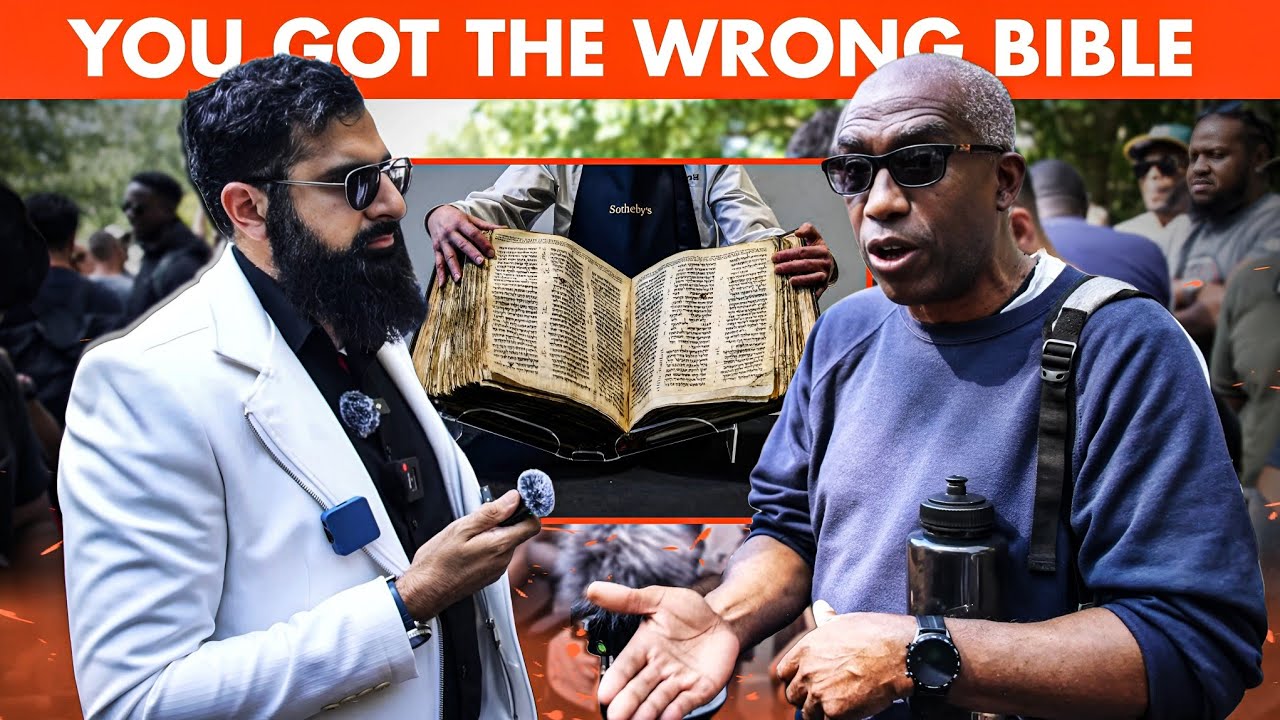 🔨✝️ Christian Clung to Bible Myths Until Muslim Broke Them | Speakers Corner