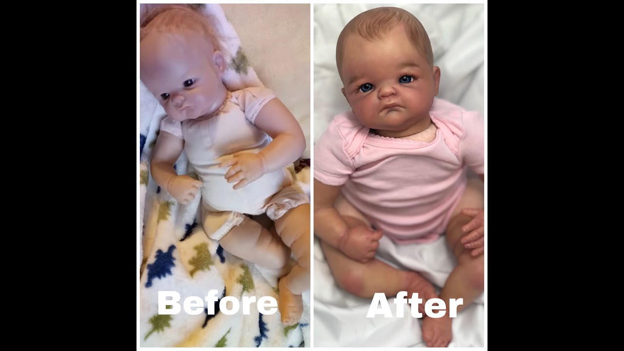 Reborn Baby Makeover Part 1 of 2