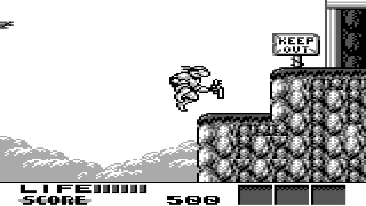 Teenage Mutant Ninja Turtles III: Radical Rescue | gameplay (Game Boy 1993)