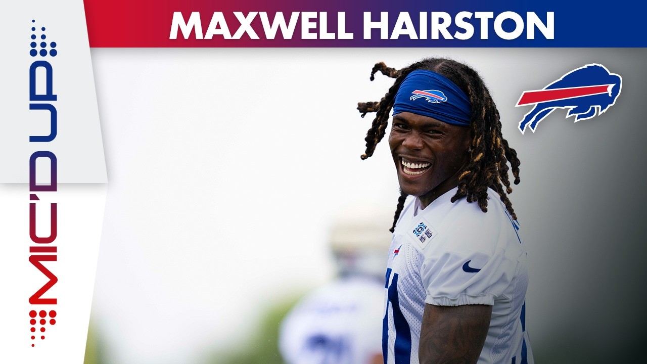 Maxwell Hairston Mic'd Up for Bills Training Camp! | Buffalo Bills