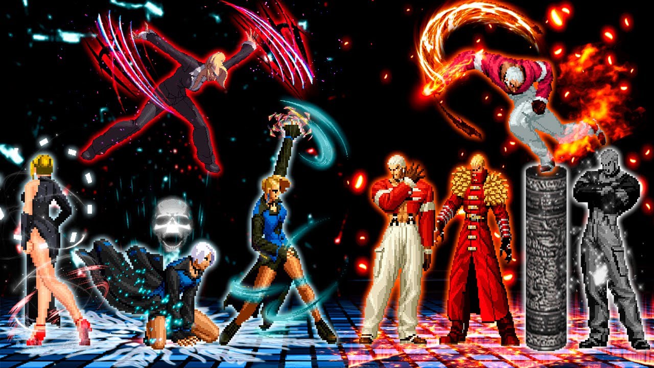 KOF Mugen Mature Team VS Yashiro Team!