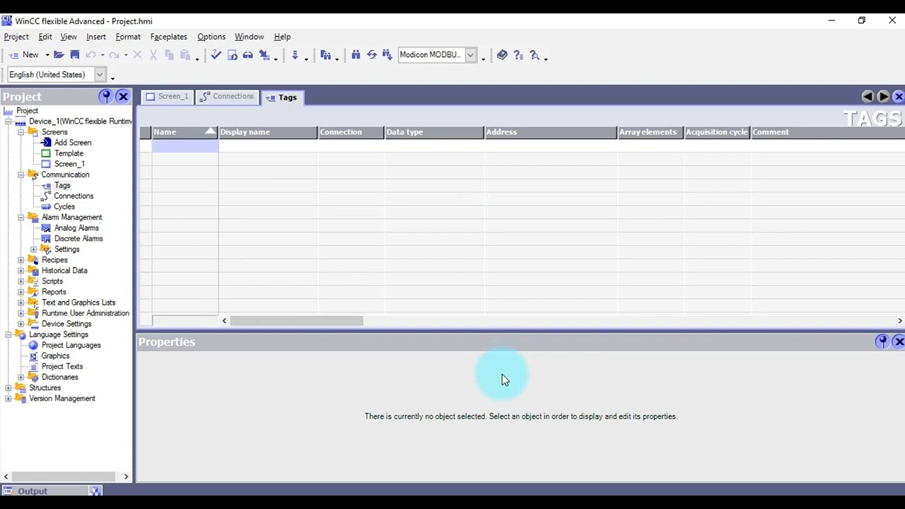 HMI 3 ( working with Wincc flexible )