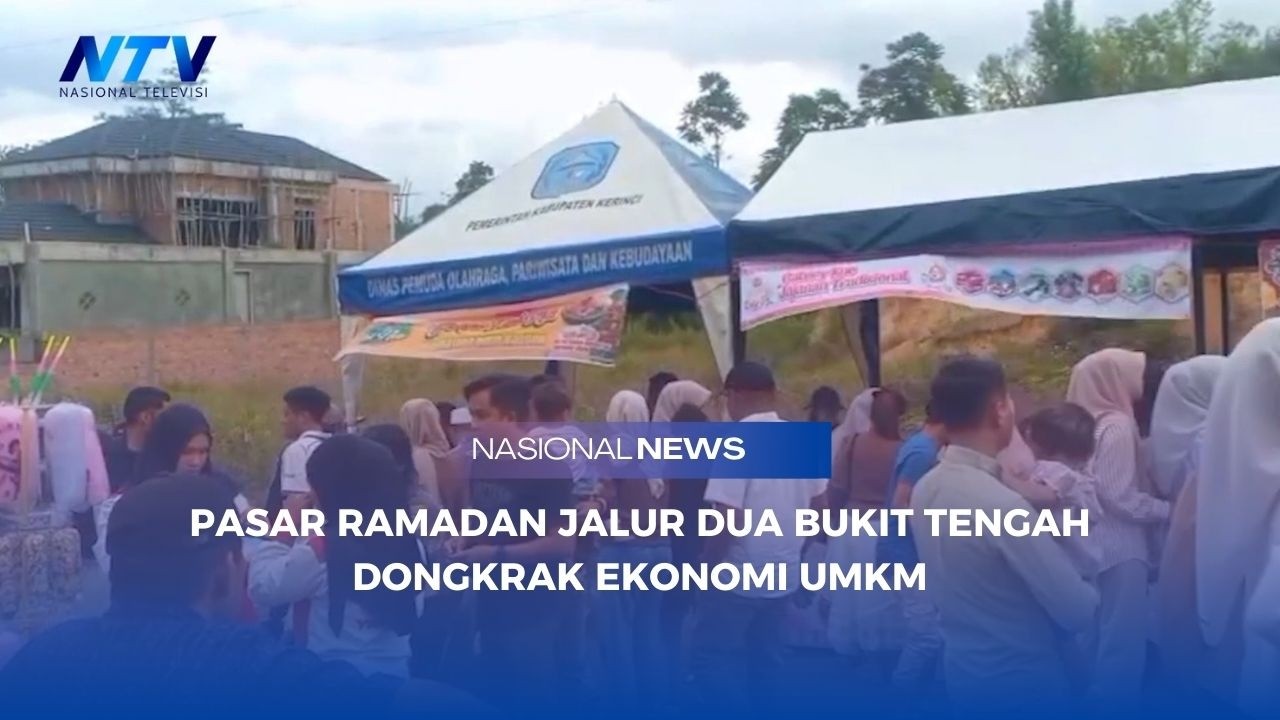 PASAR RAMADAN JALUR DUA BUKIT TENGAH DONGKRAK EKONOMI UMKM
