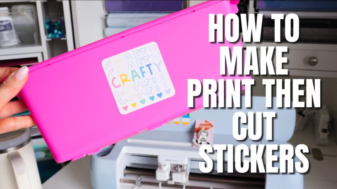 *DETAILED* How to Print Then Cut with Your Cricut for Beginners!