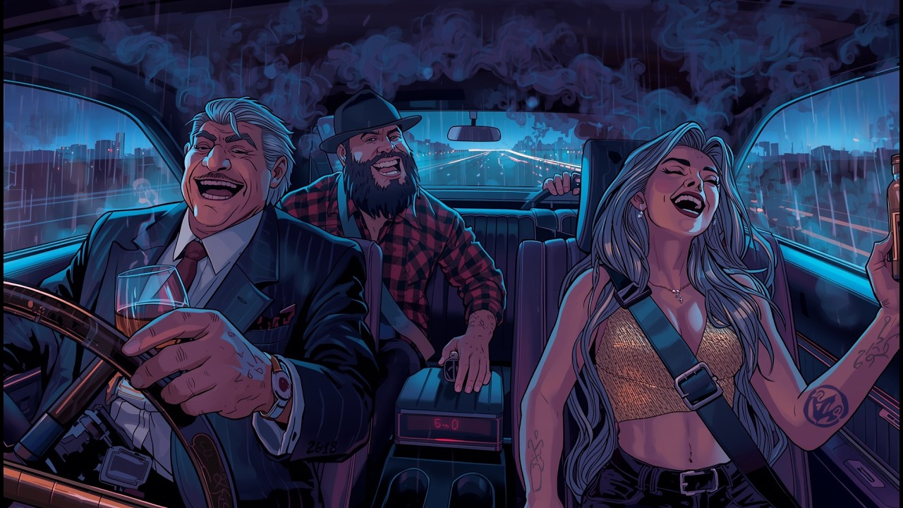 🥃 Drink, Smoke & Roll — Blues 420 | Street Vibes | Road Trip Anthem