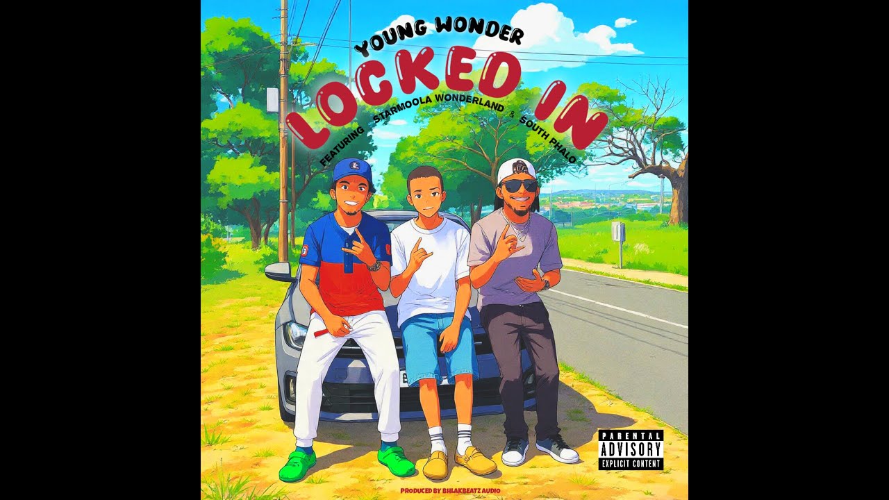 YOUNG WONDER - Locked in Feat  South Phalo x Starmoola Wonderland
