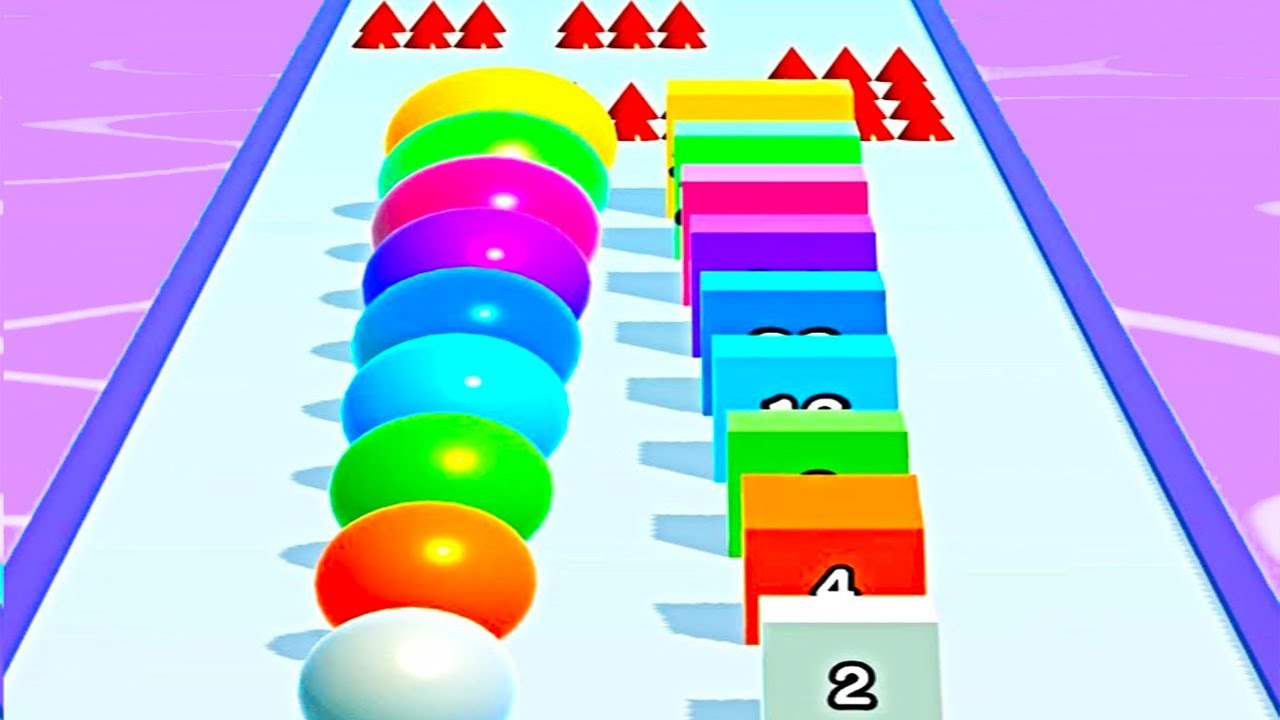 Jelly Run 2048 VS Ball Run 2048 Infinity - All Levels Gameplay Android iOS Ep 6