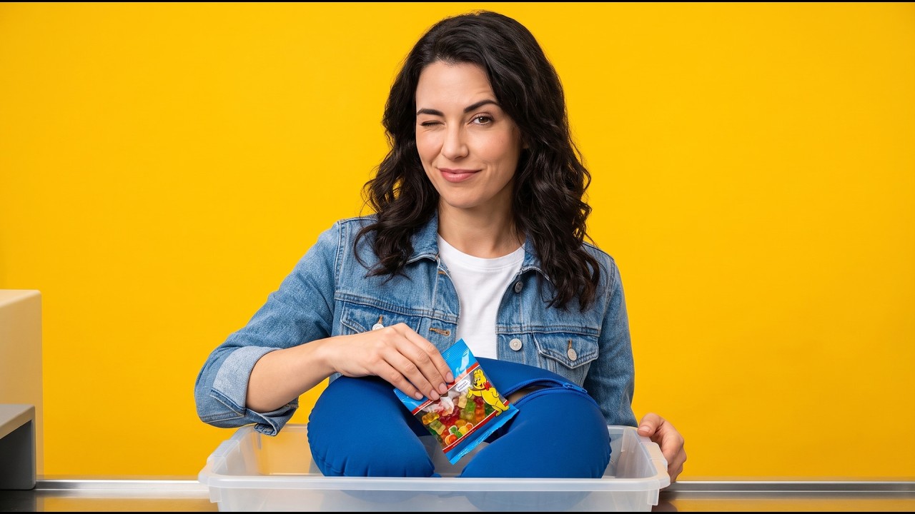 COMO ENTRAR COM ALIMENTOS EM UM AVIÃO || Ideias Incríveis para Esconder Guloseimas, por 123 GO!
