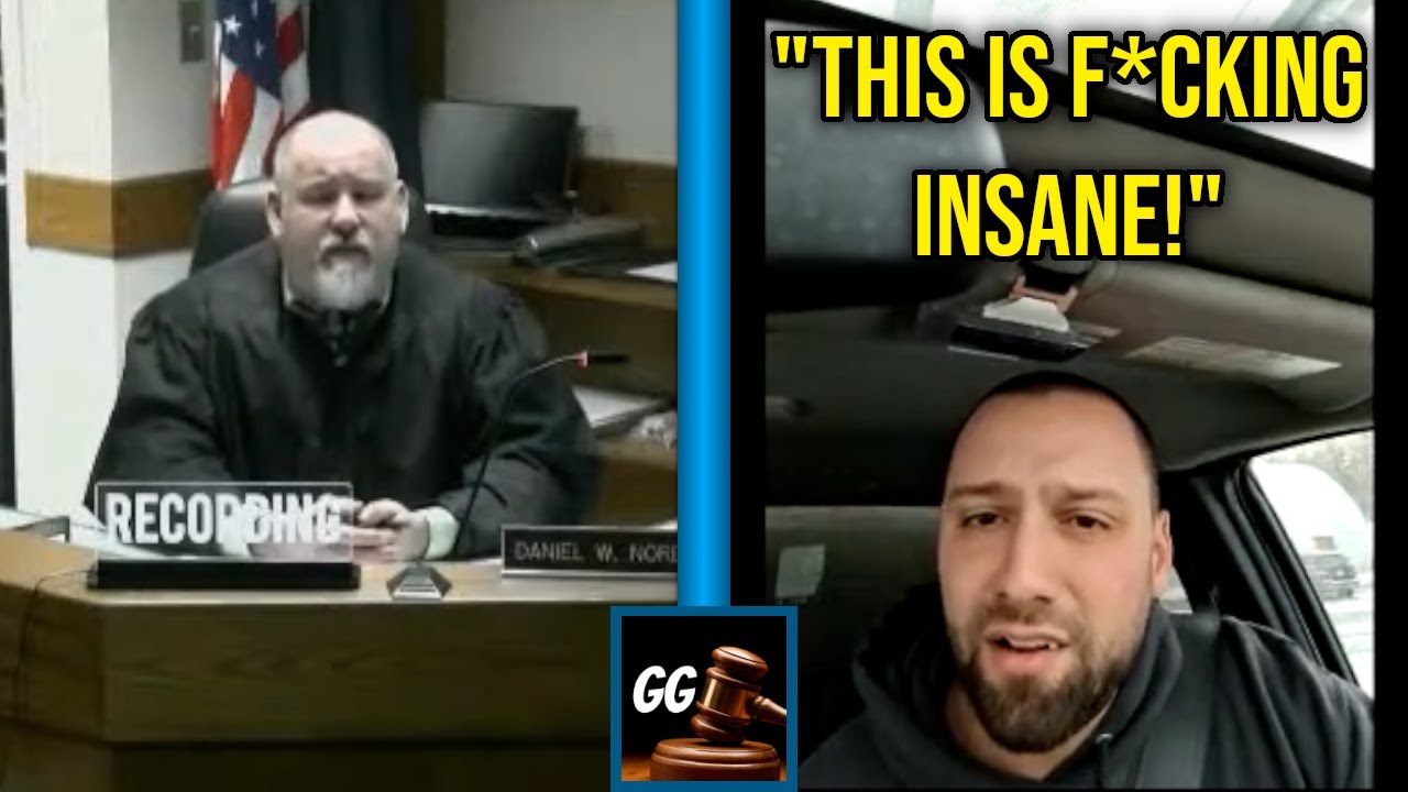 'This is F*cking Insane': Man Gets Angry In Traffic Court