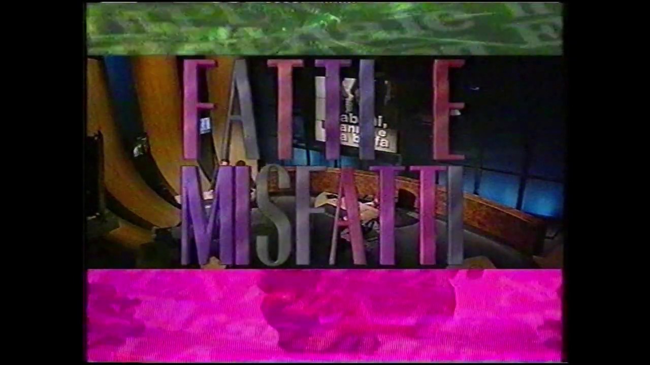 Sigla TV - Fatti e Misfatti - Italia 1 (1997)
