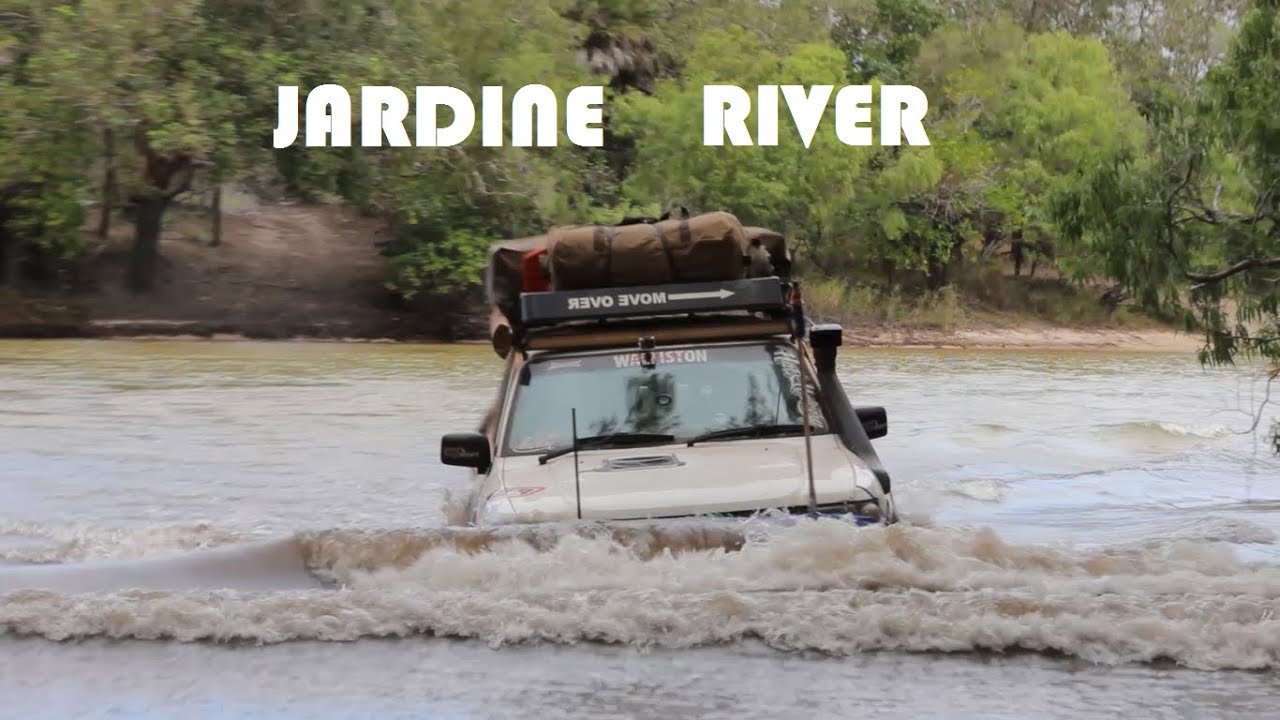 WE CROSSED THE JARDINE RIVER