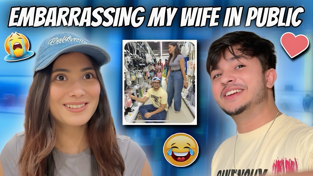 Embarrassing my wife in Public 😂 Unexpected Reactions 😛