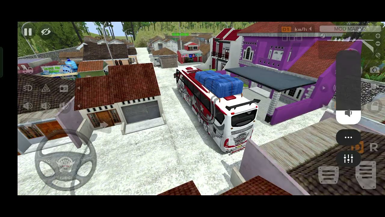 High traffic and Bus driving simulator 